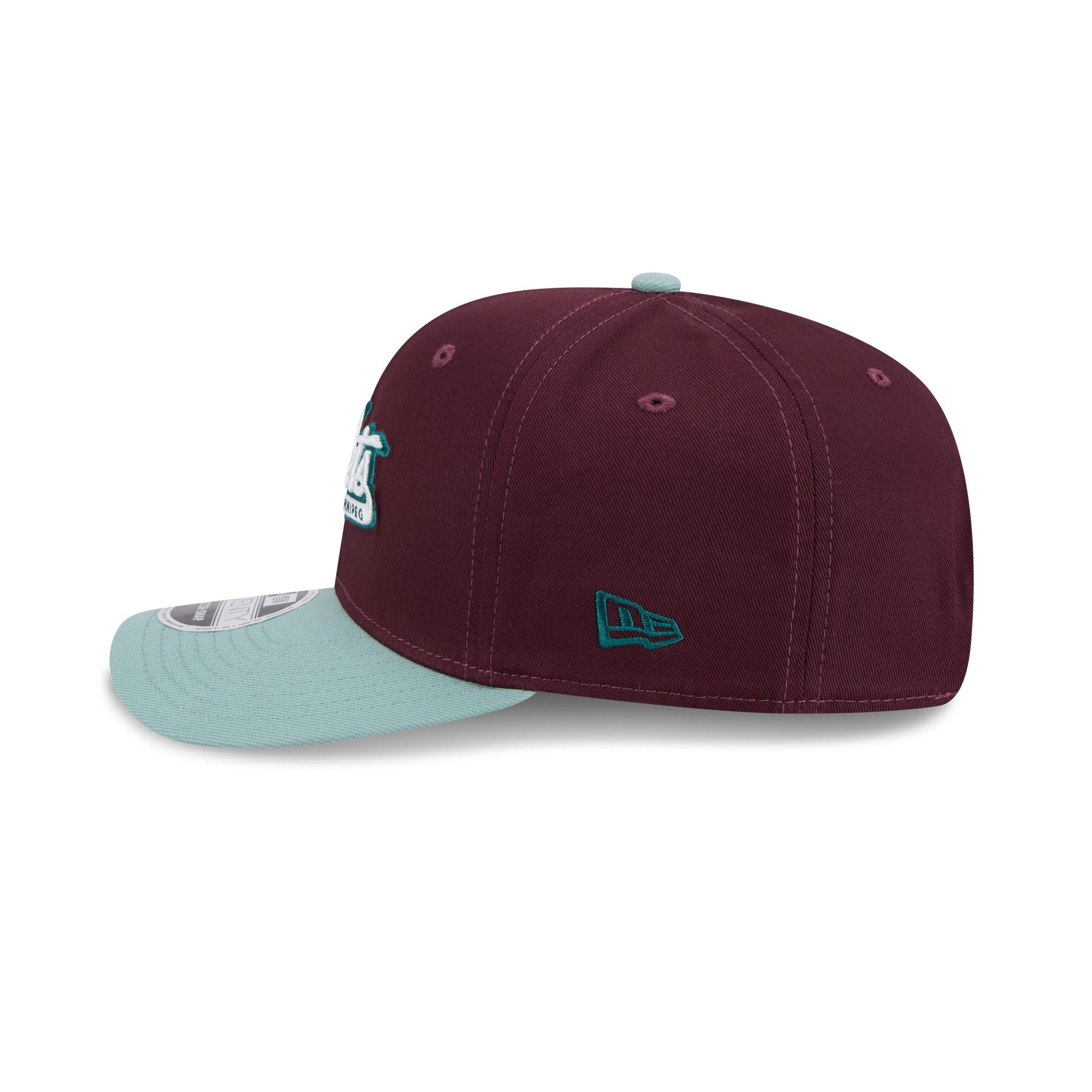 Winnipeg Jets Maroon 9SEVENTY Stretch-Snap Hat