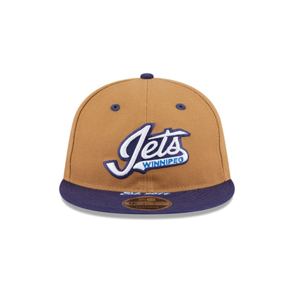 Winnipeg Jets Wheat Retro Crown 9FIFTY Snapback Hat