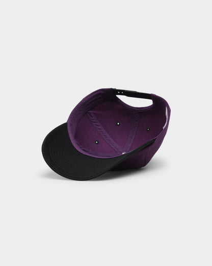 XLARGE Slanted Logo Snapback Purple/Black