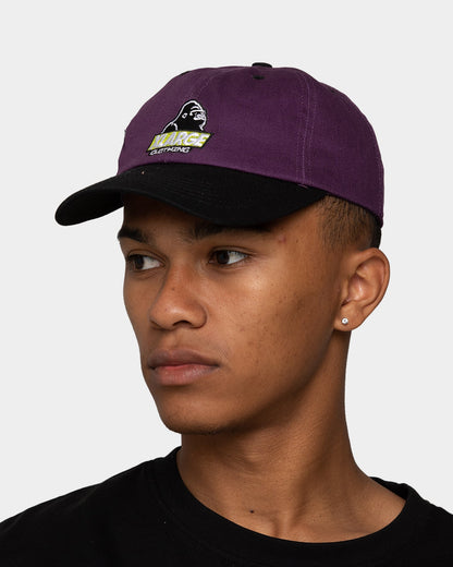 XLARGE Slanted Logo Snapback Purple/Black
