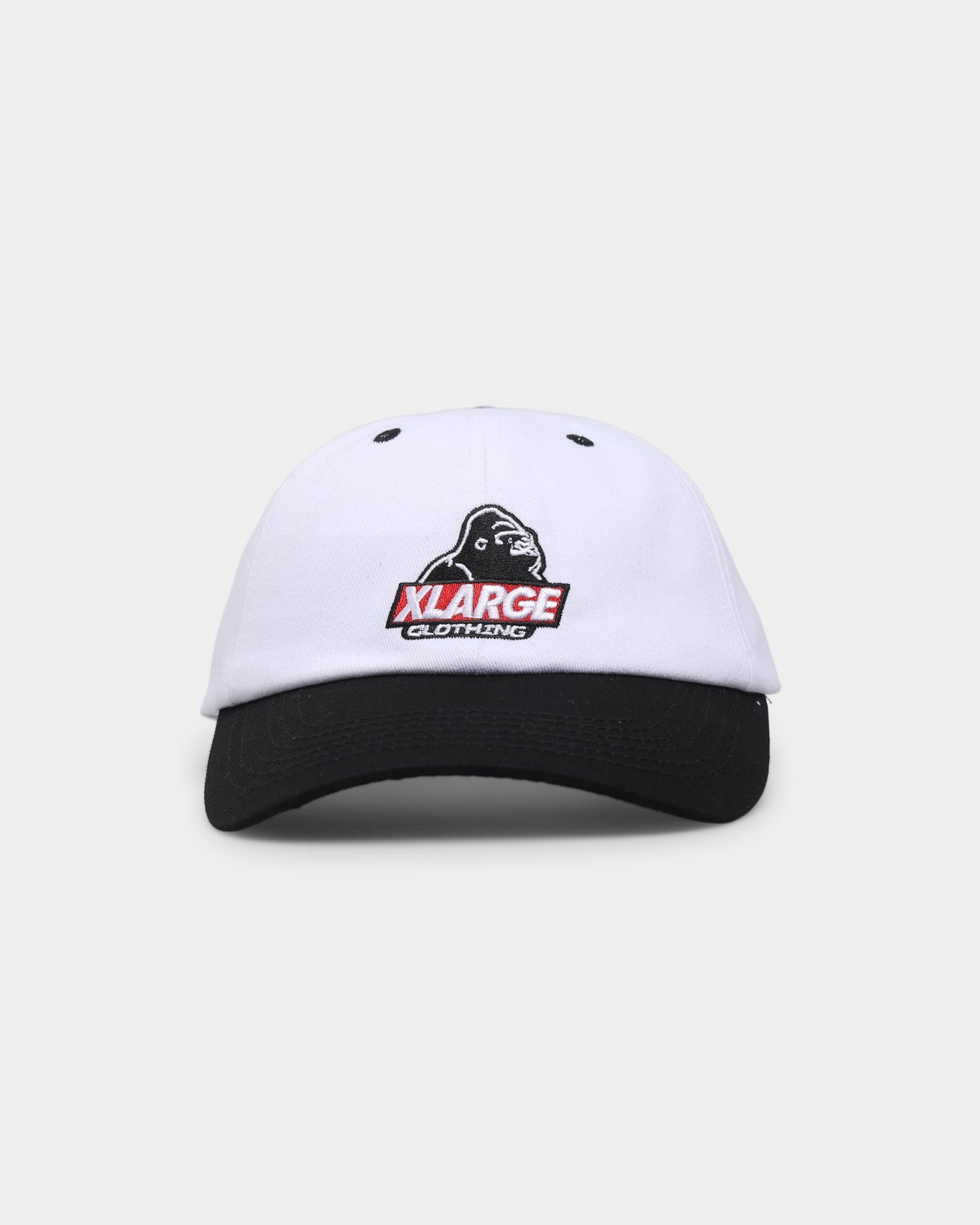 XLARGE Slanted Logo Snapback White/Black