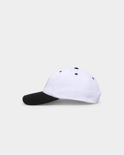 XLARGE Slanted Logo Snapback White/Black