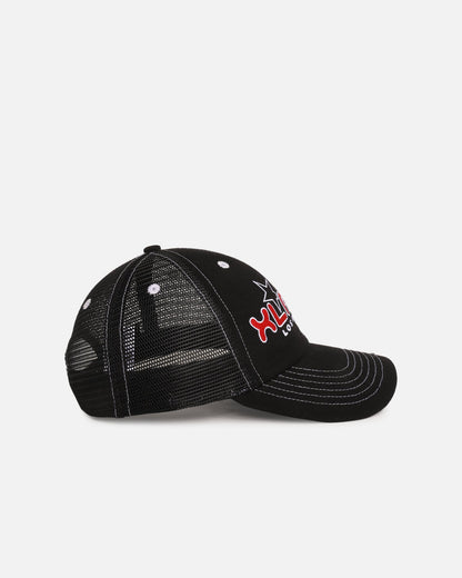 X-Large XL Star Low Pro Trucker Snapback Black