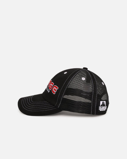 X-Large XL Star Low Pro Trucker Snapback Black